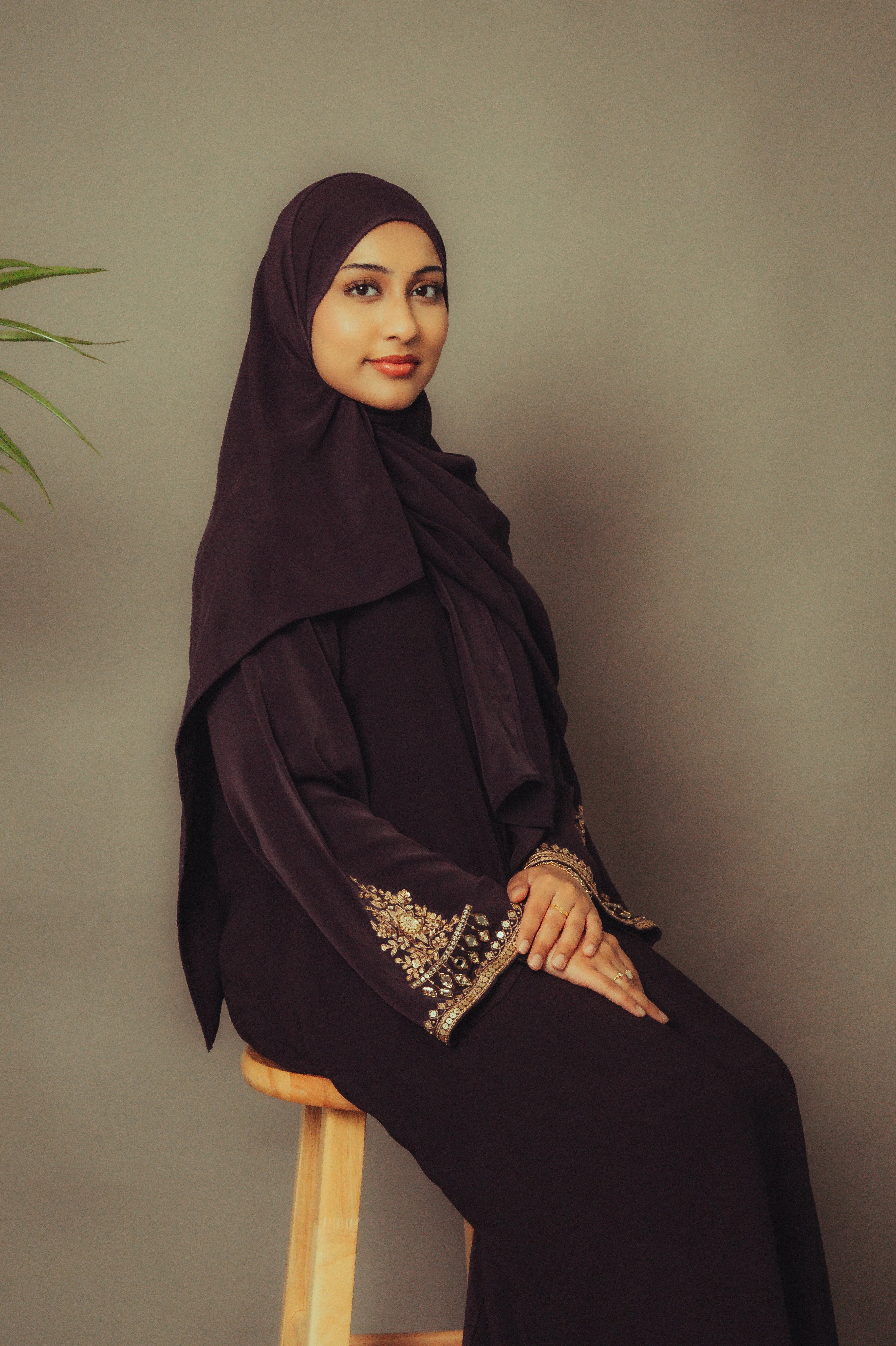 PREORDER Golden Fig Abaya