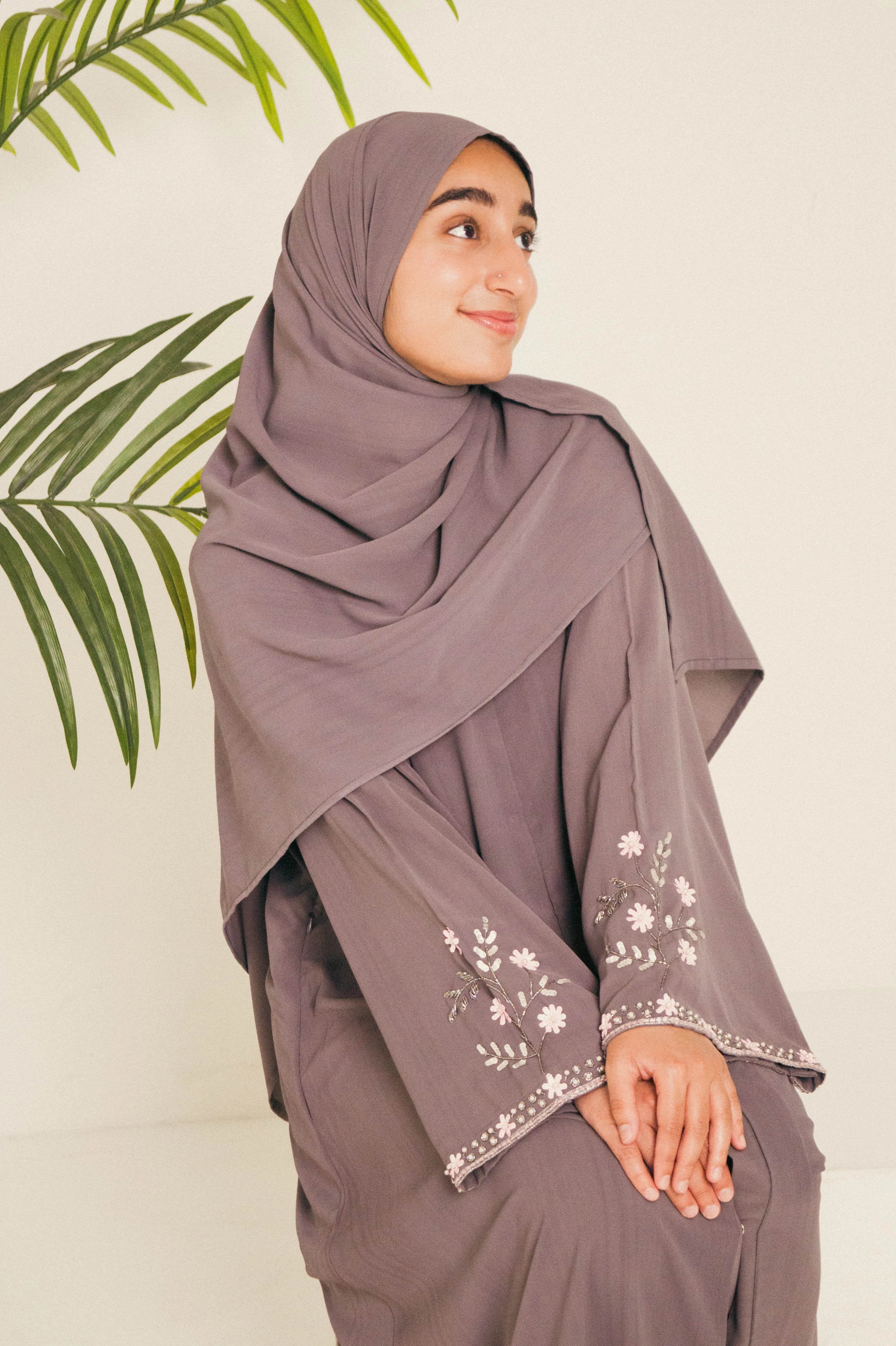 Muted Grace Abaya