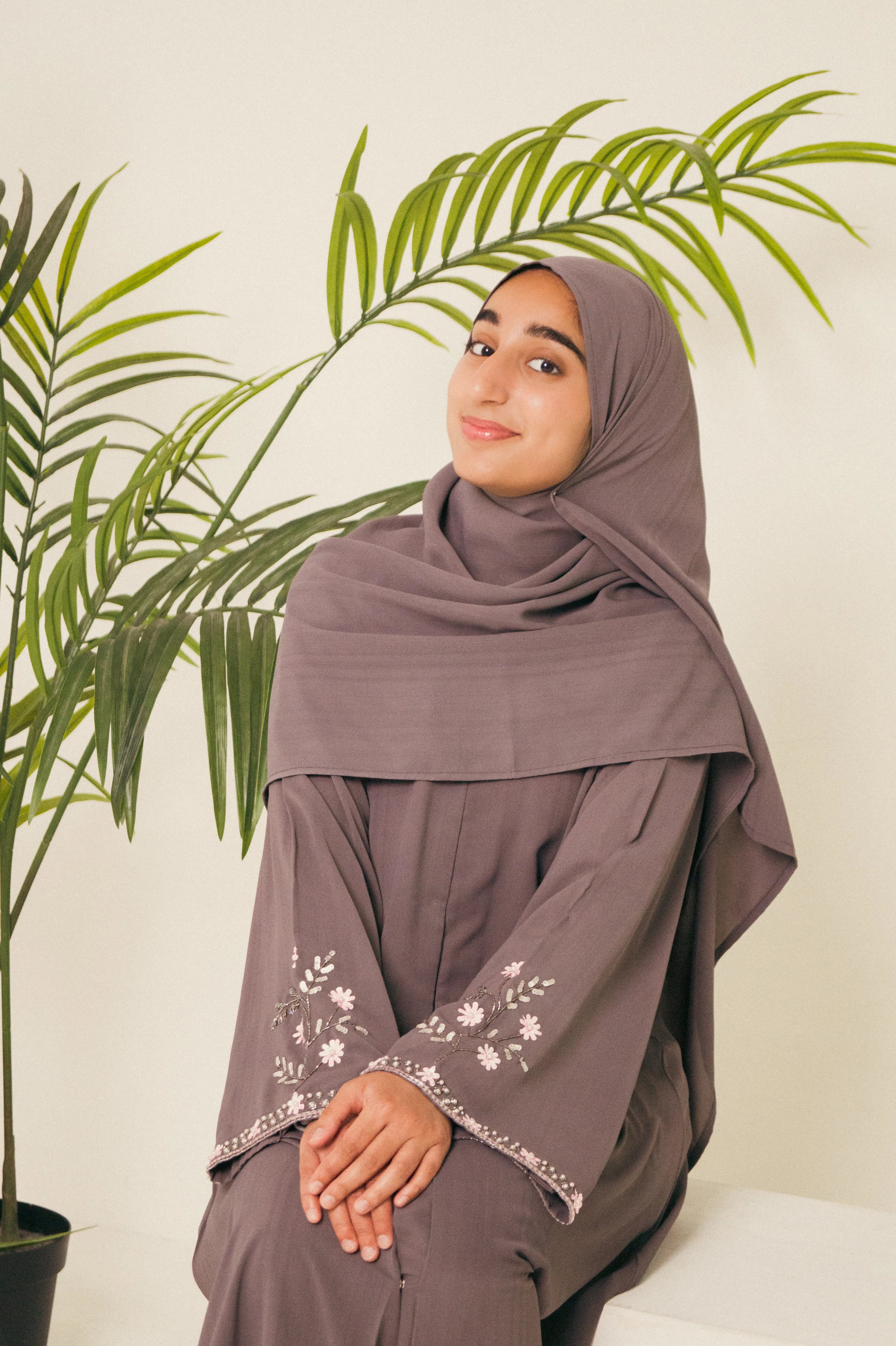 Muted Grace Abaya