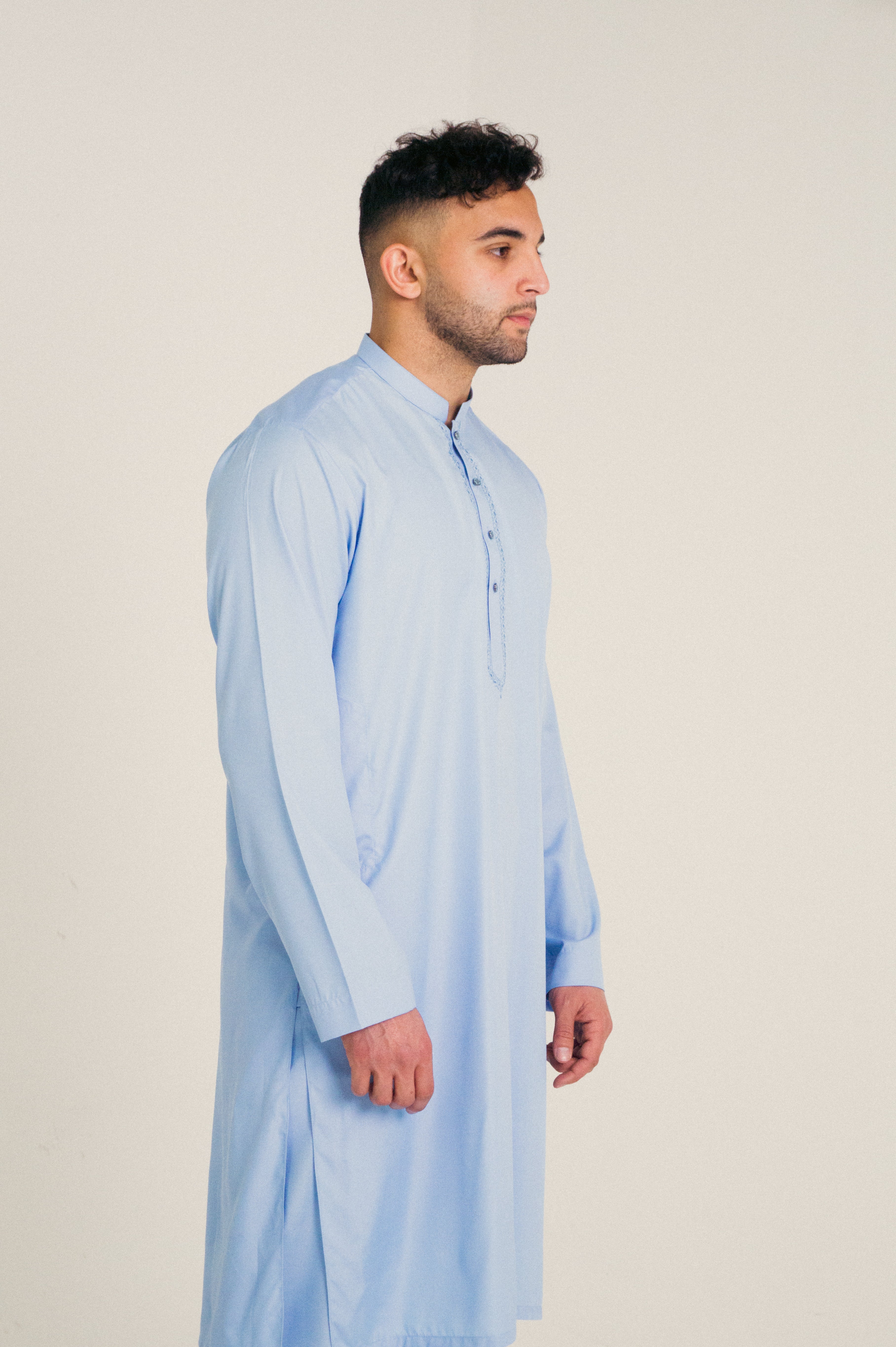 DeNative Kurta Set - Sky Blue