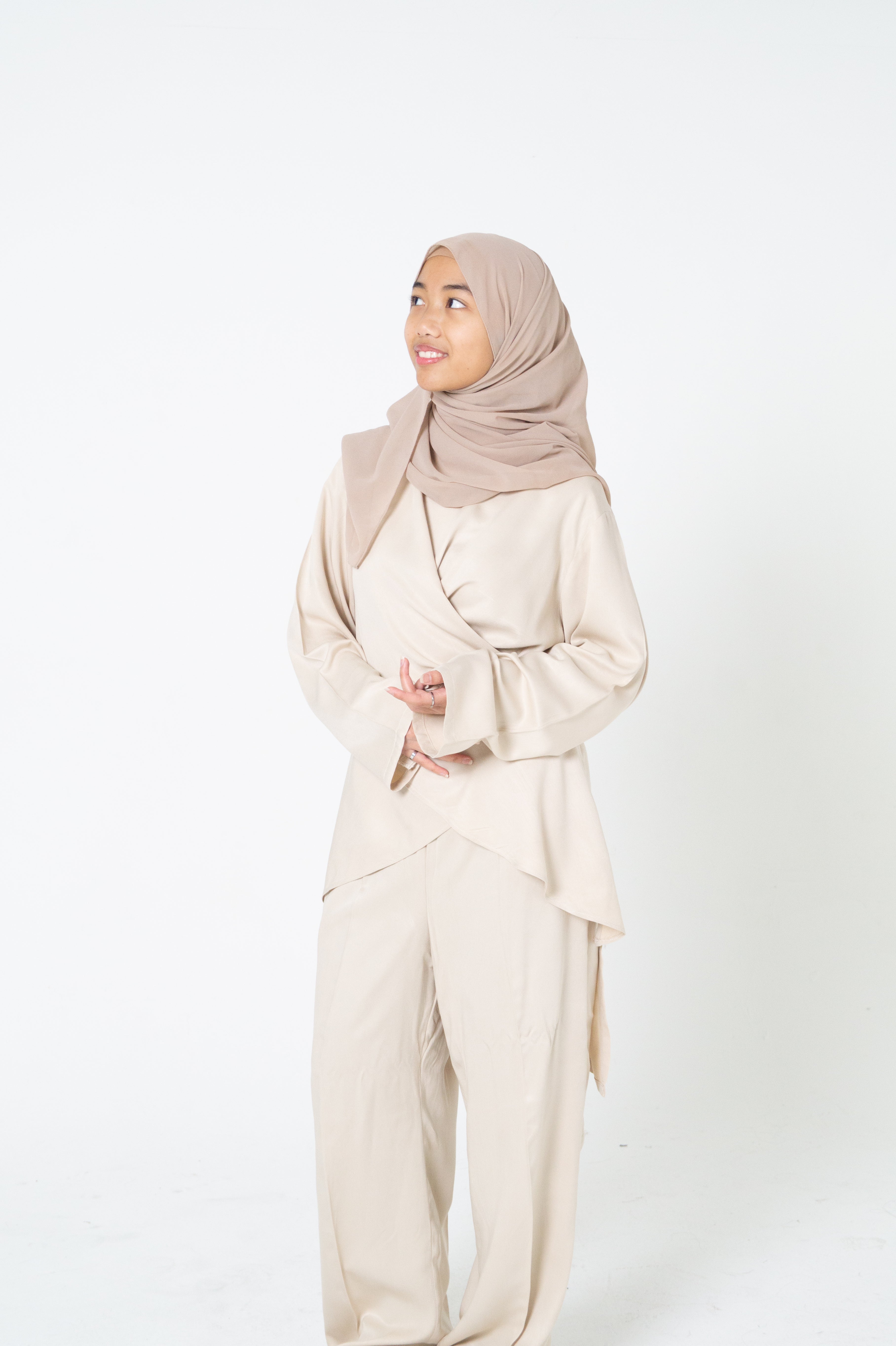 Co-ord Sets By Enore - Beige Ecru