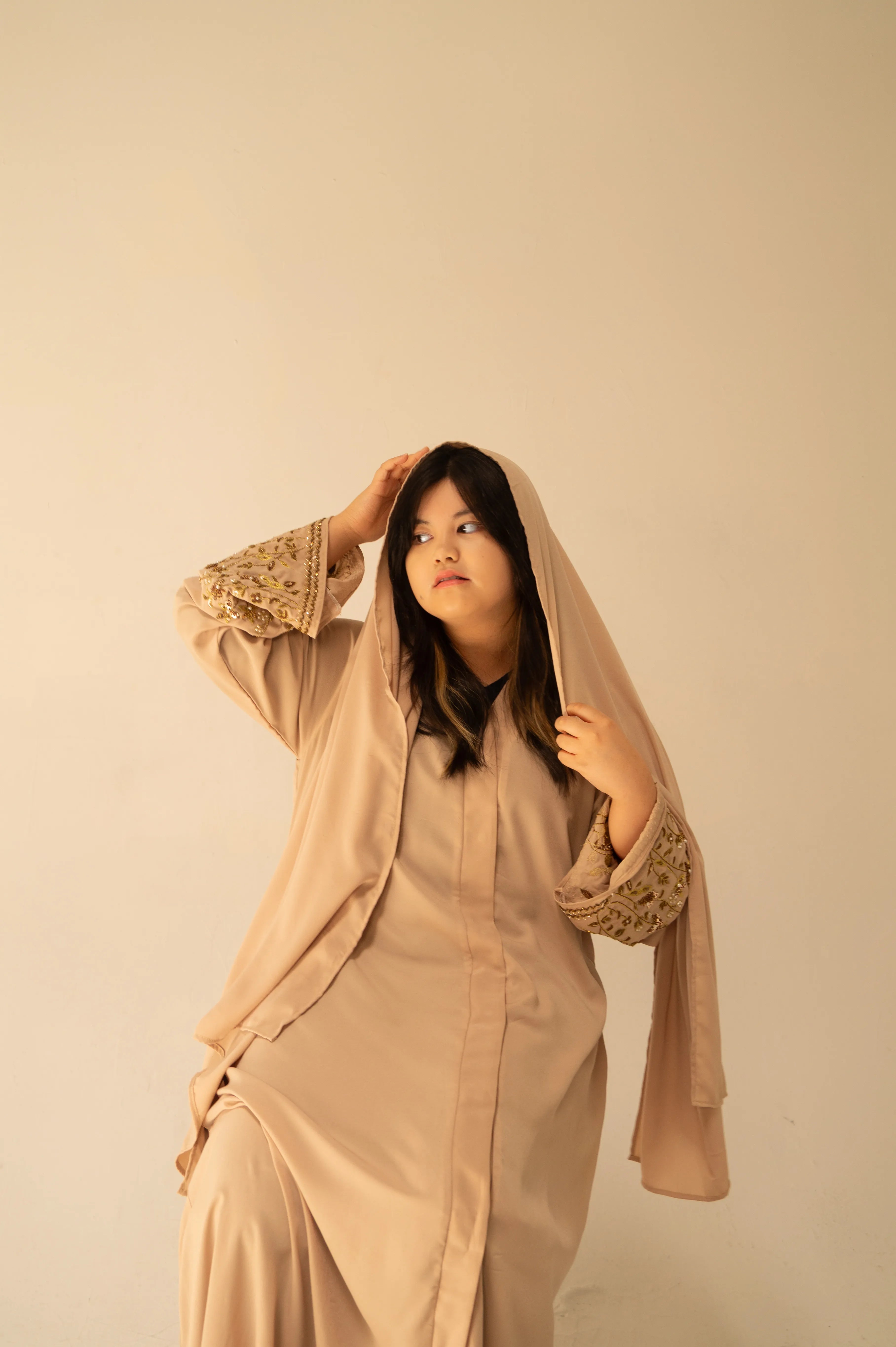 Sahara Petal Abaya