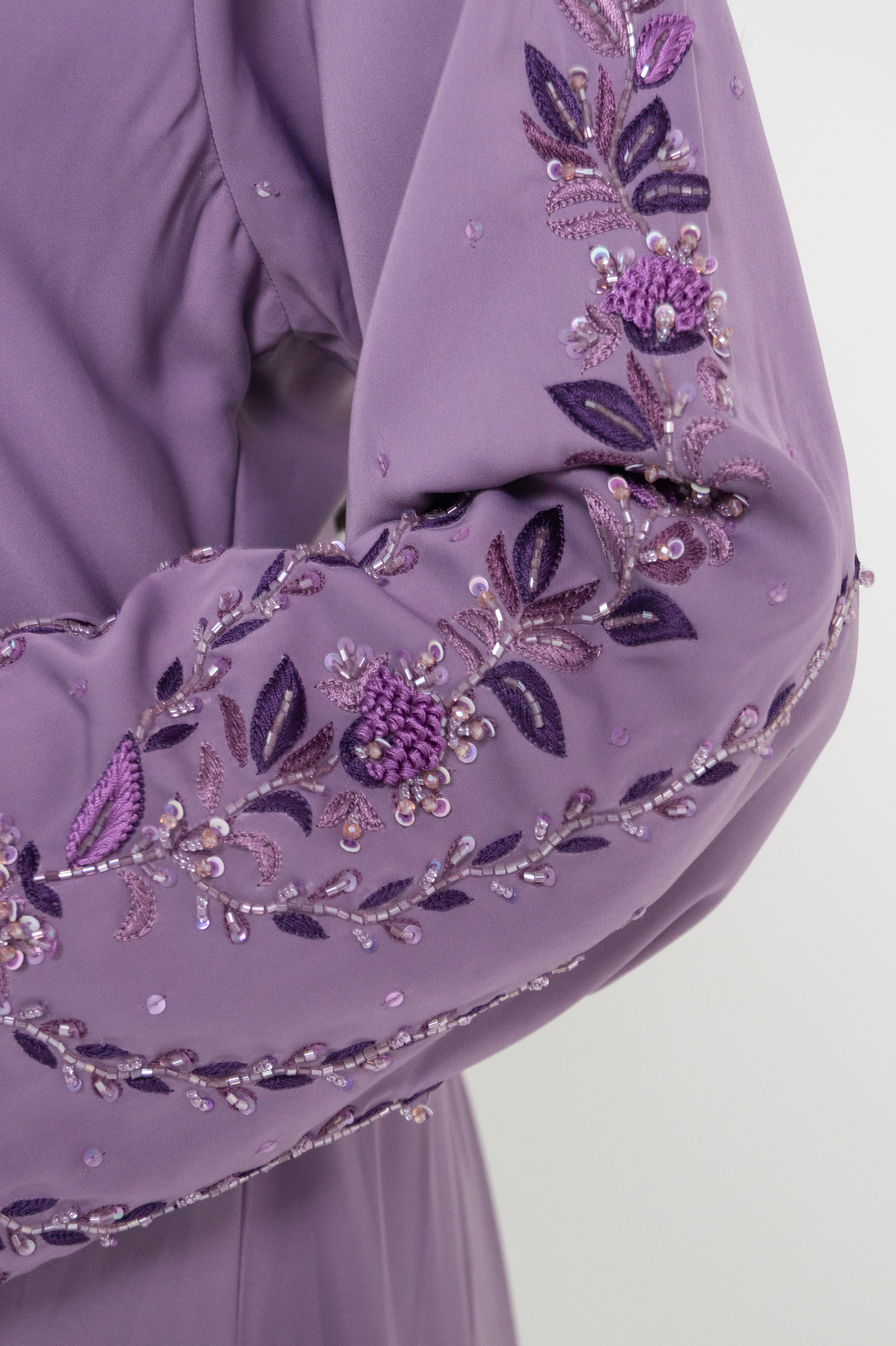 Lilac Royal Abaya