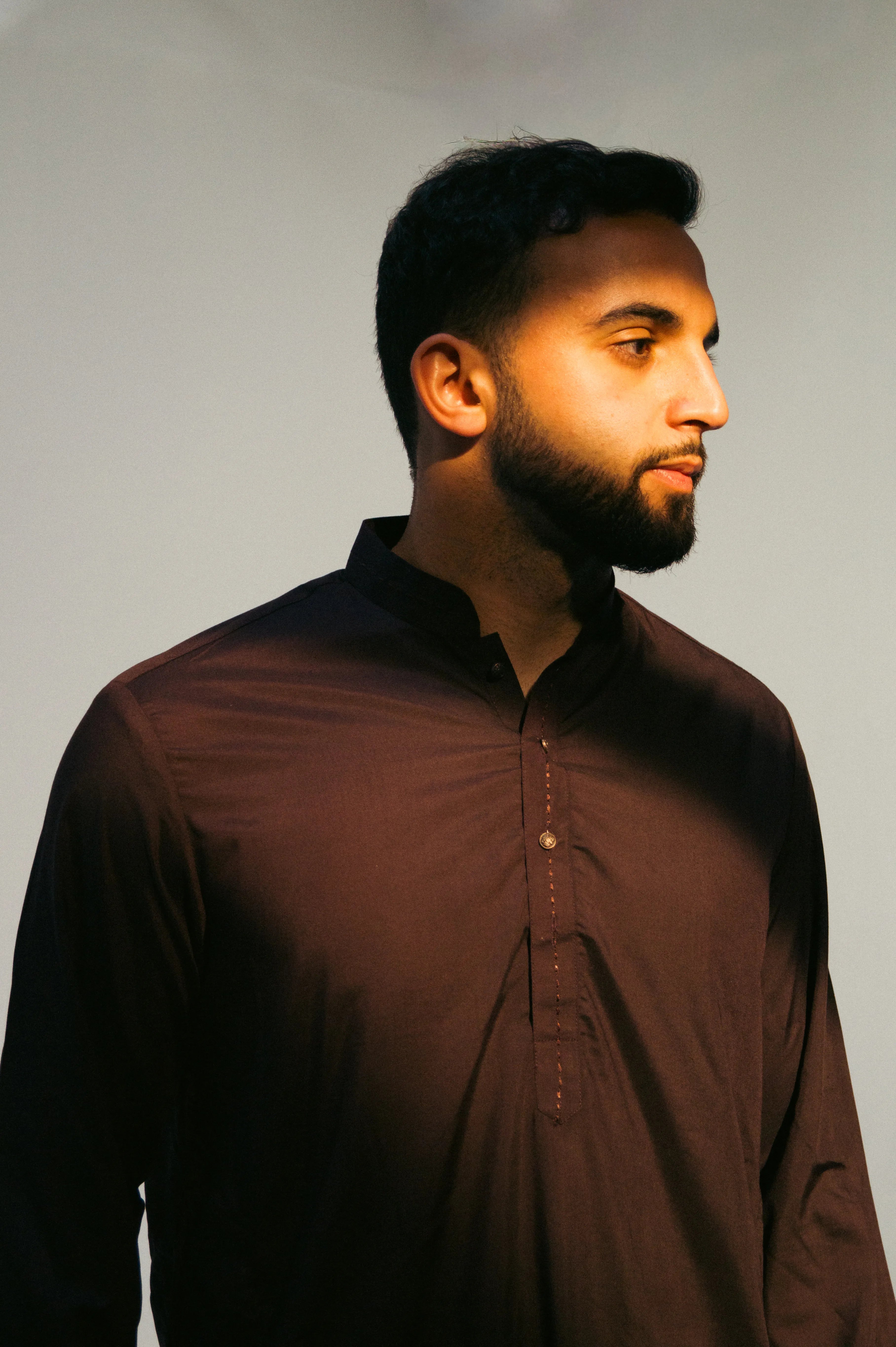 DeNative Kurta Set - Deep Plum