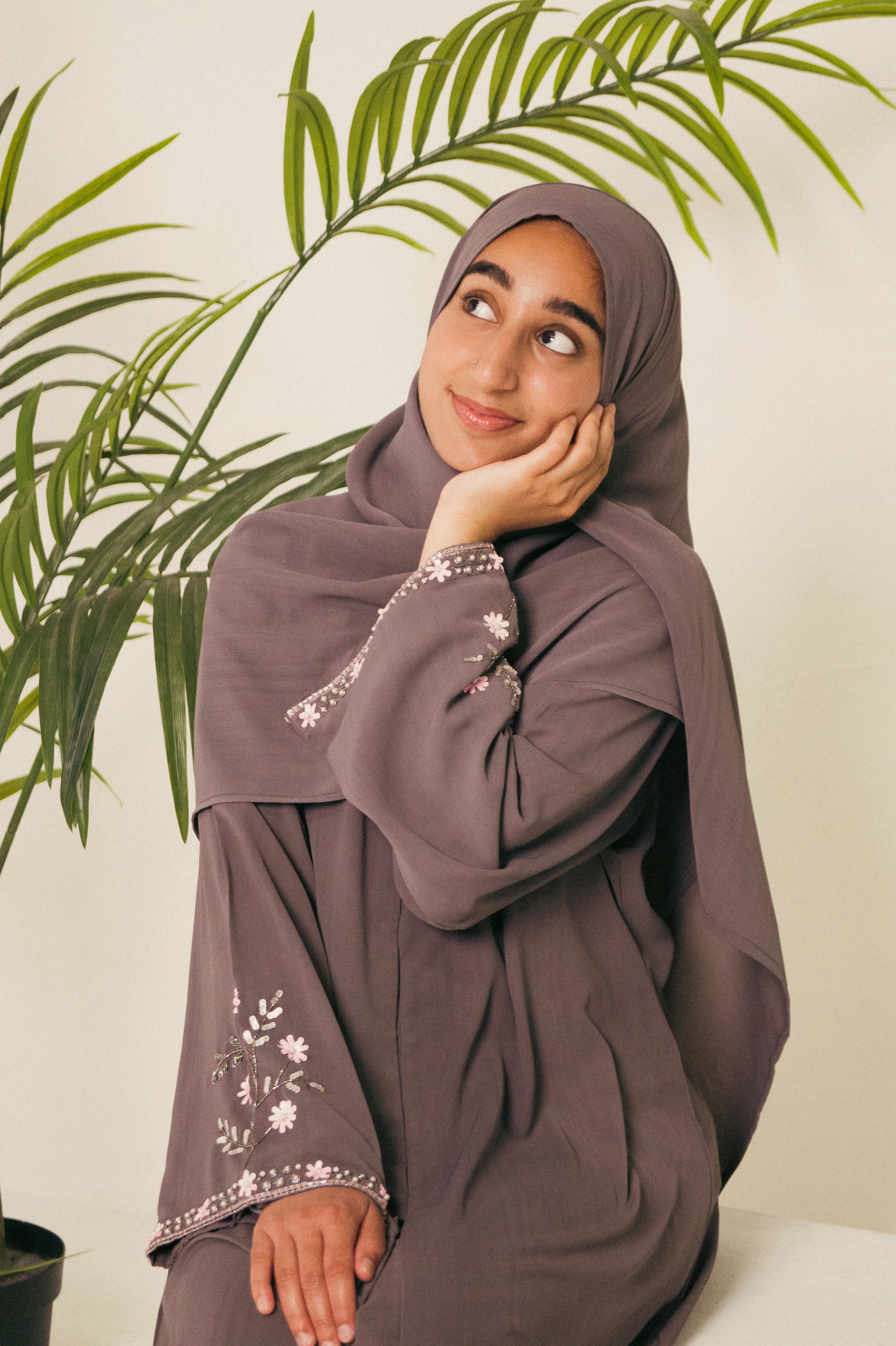 Muted Grace Abaya