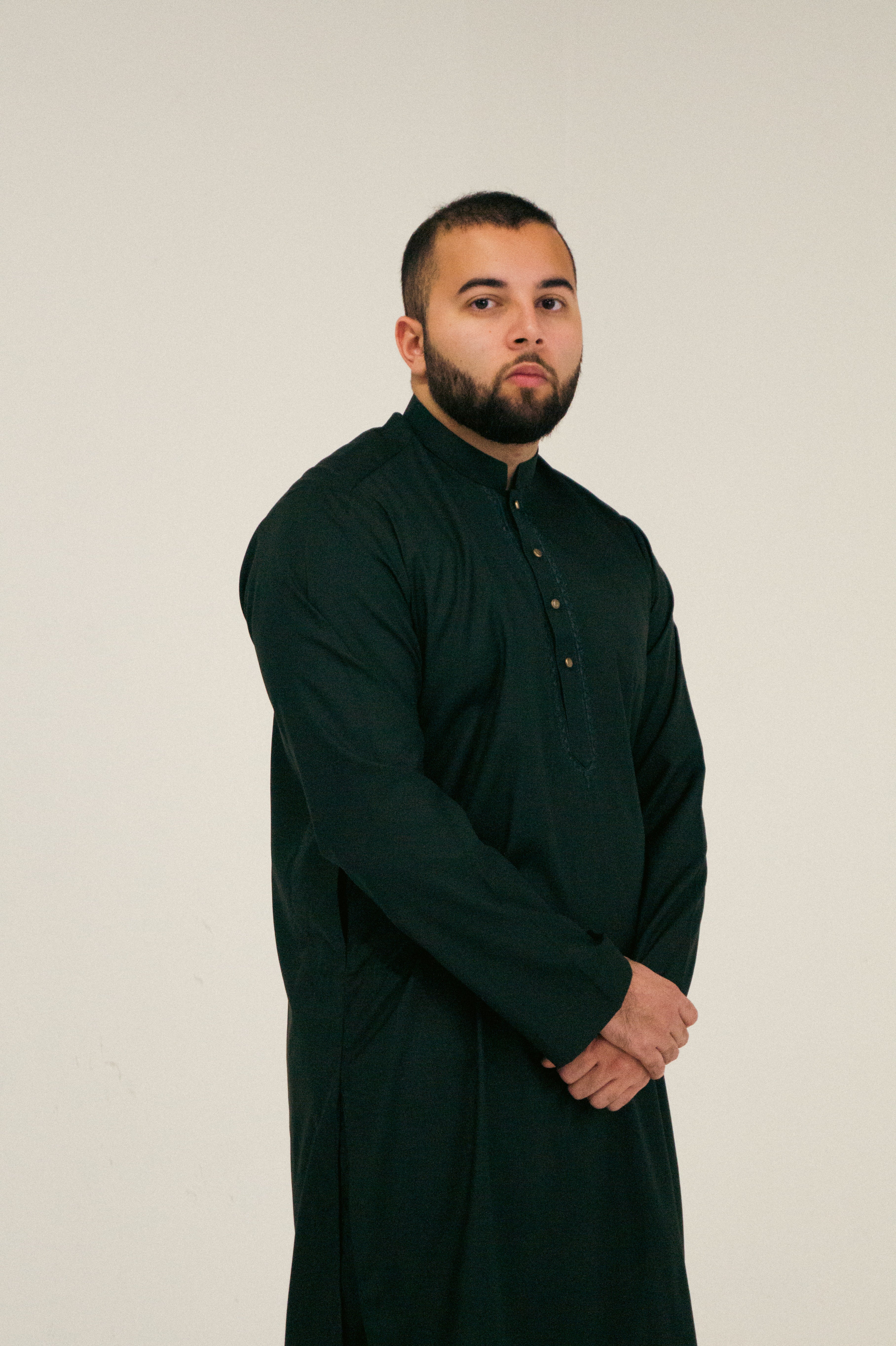 DeNative Kurta Set - Forest Green