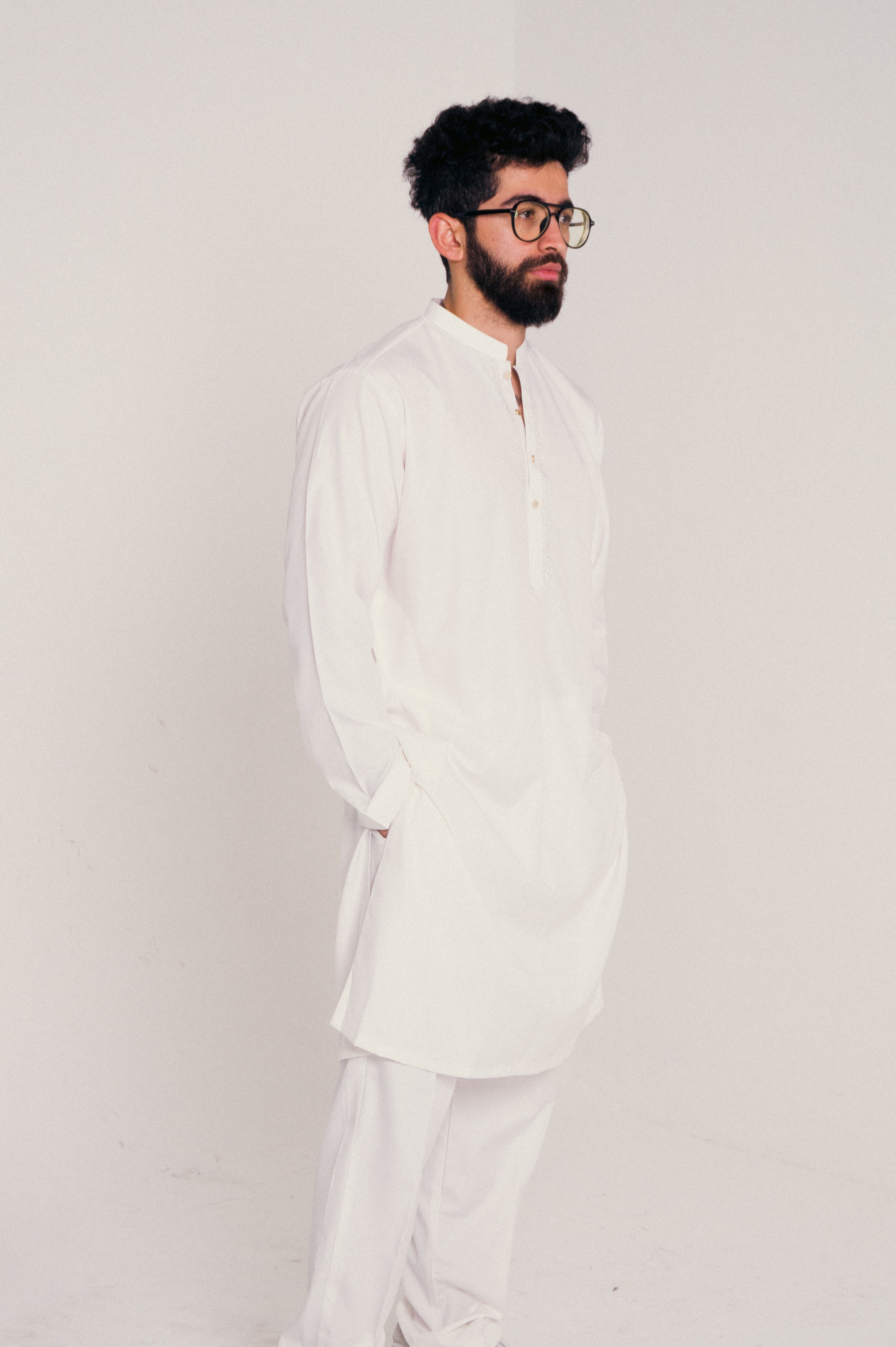 DeNative Kurta Set - OffWhite