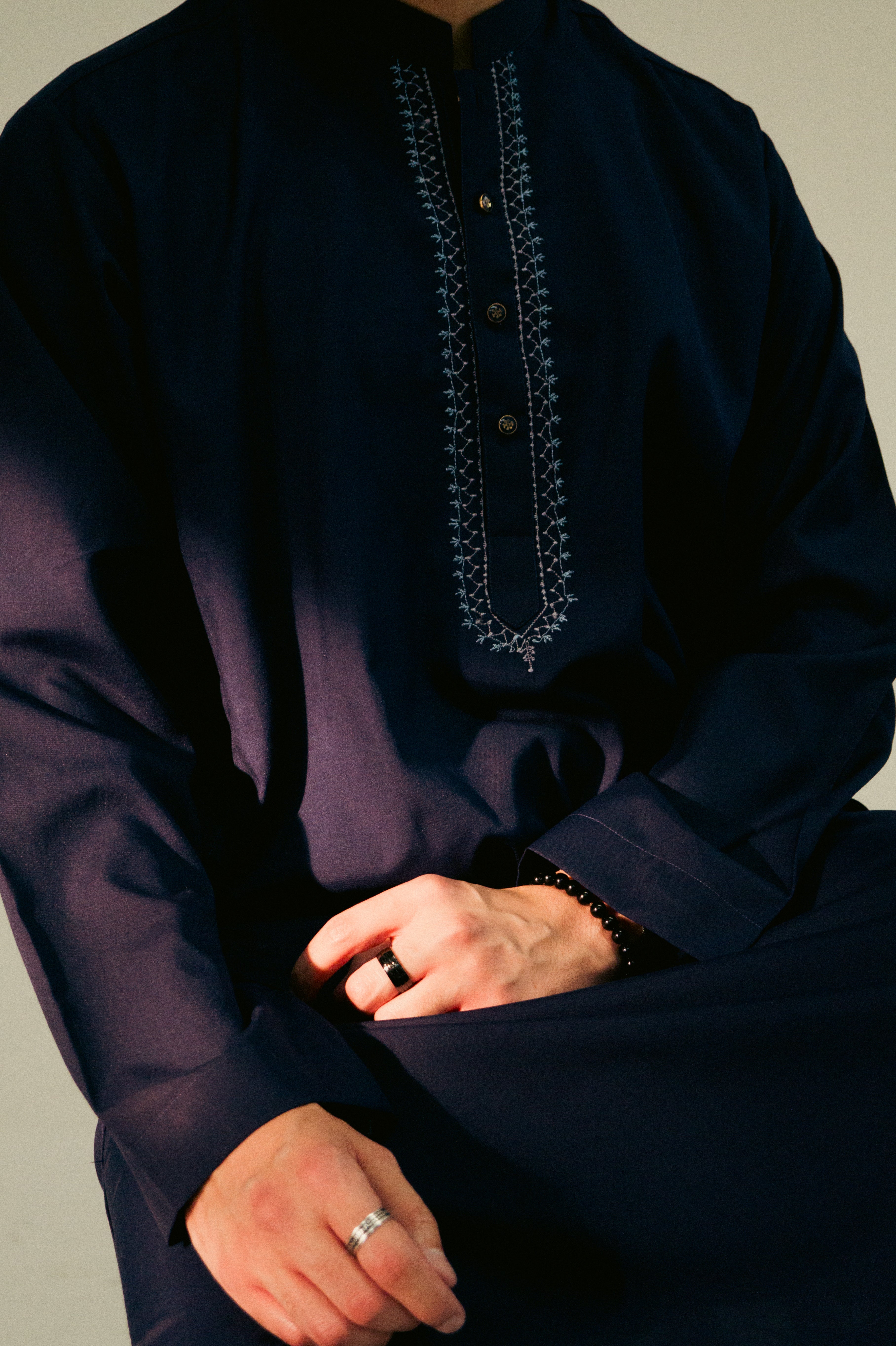 DeNative Kurta Set - Dark Aqua