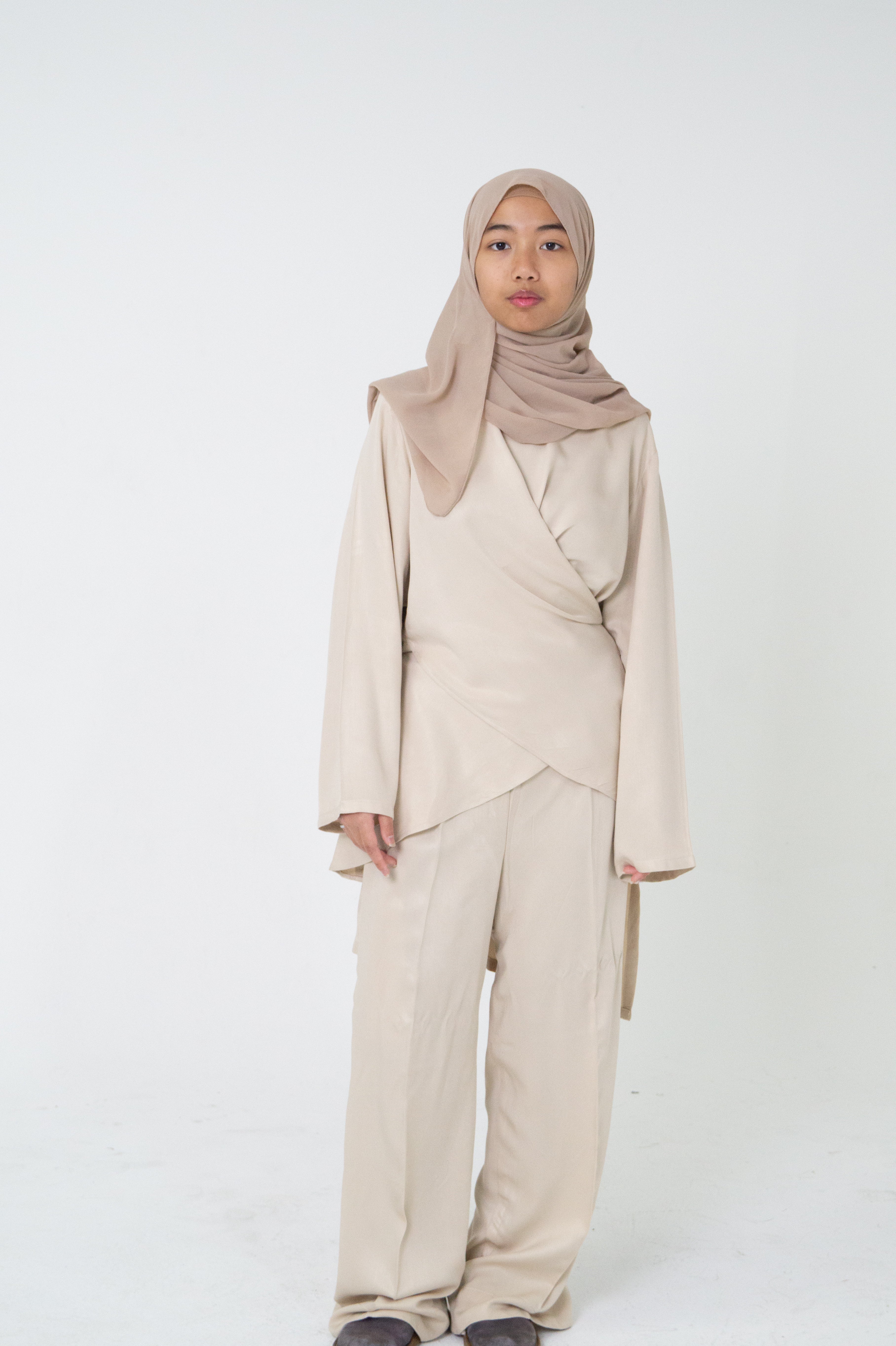 Co-ord Sets By Enore - Beige Ecru