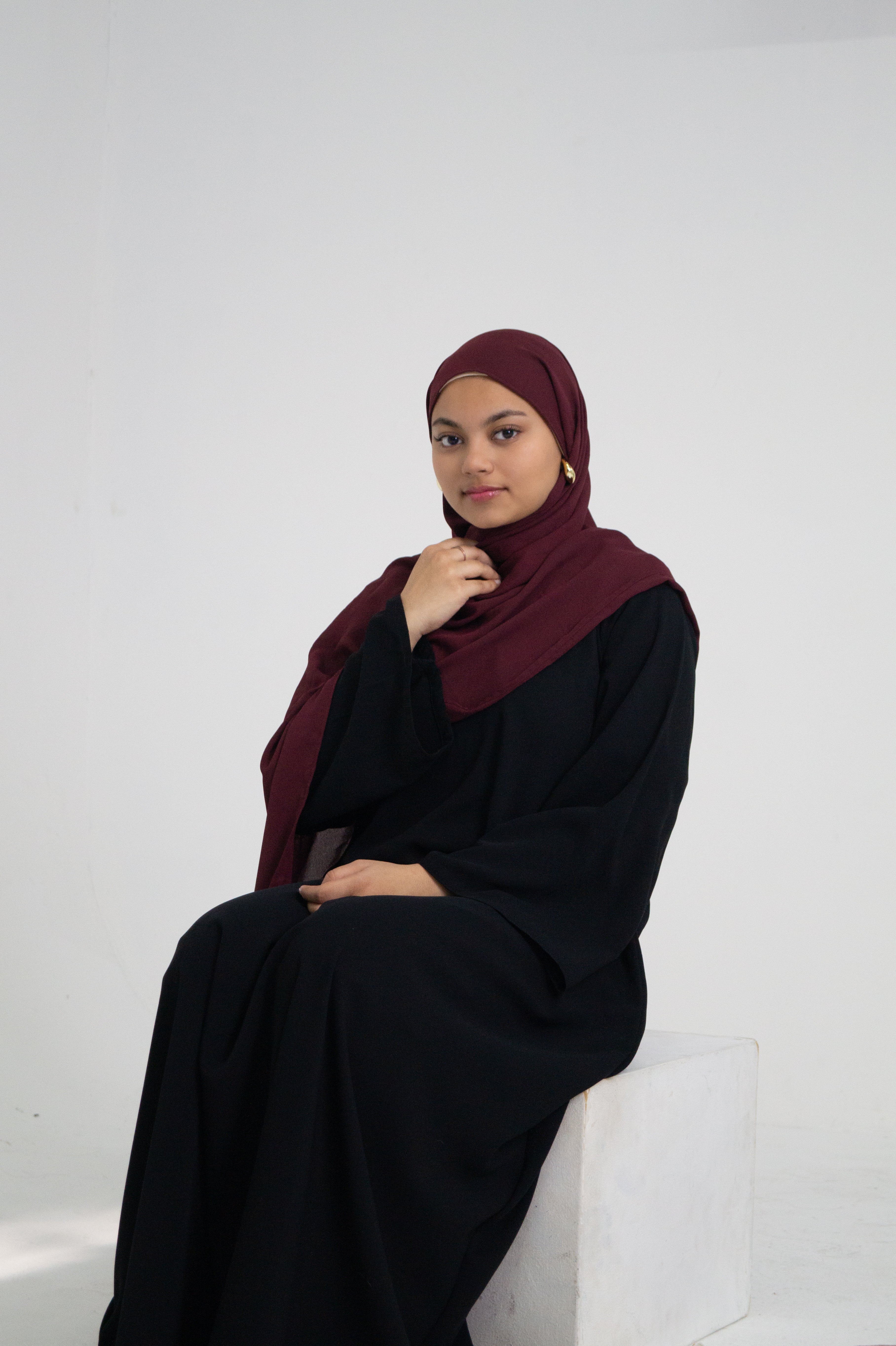 Classic Black Abaya