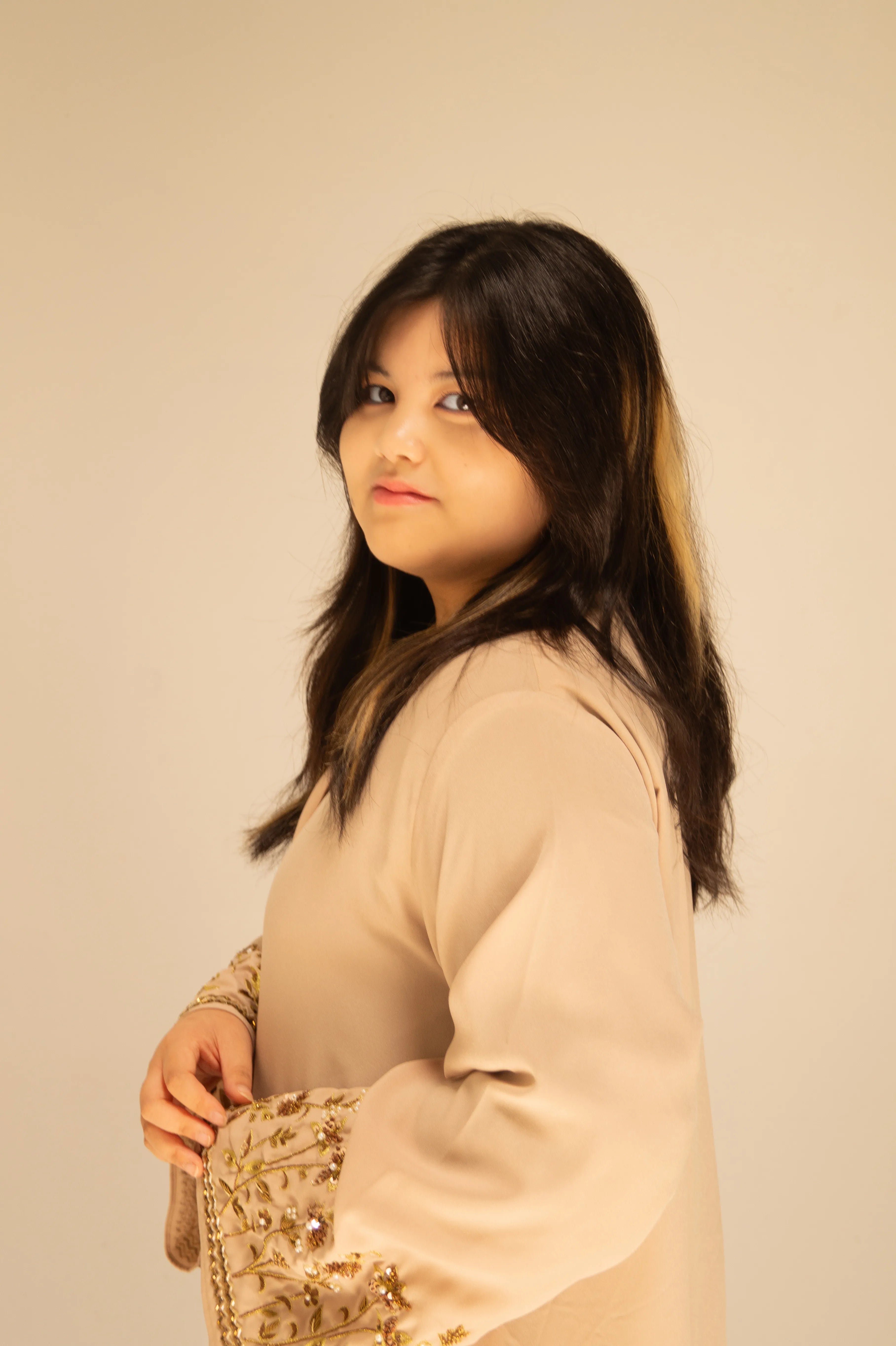Sahara Petal Abaya