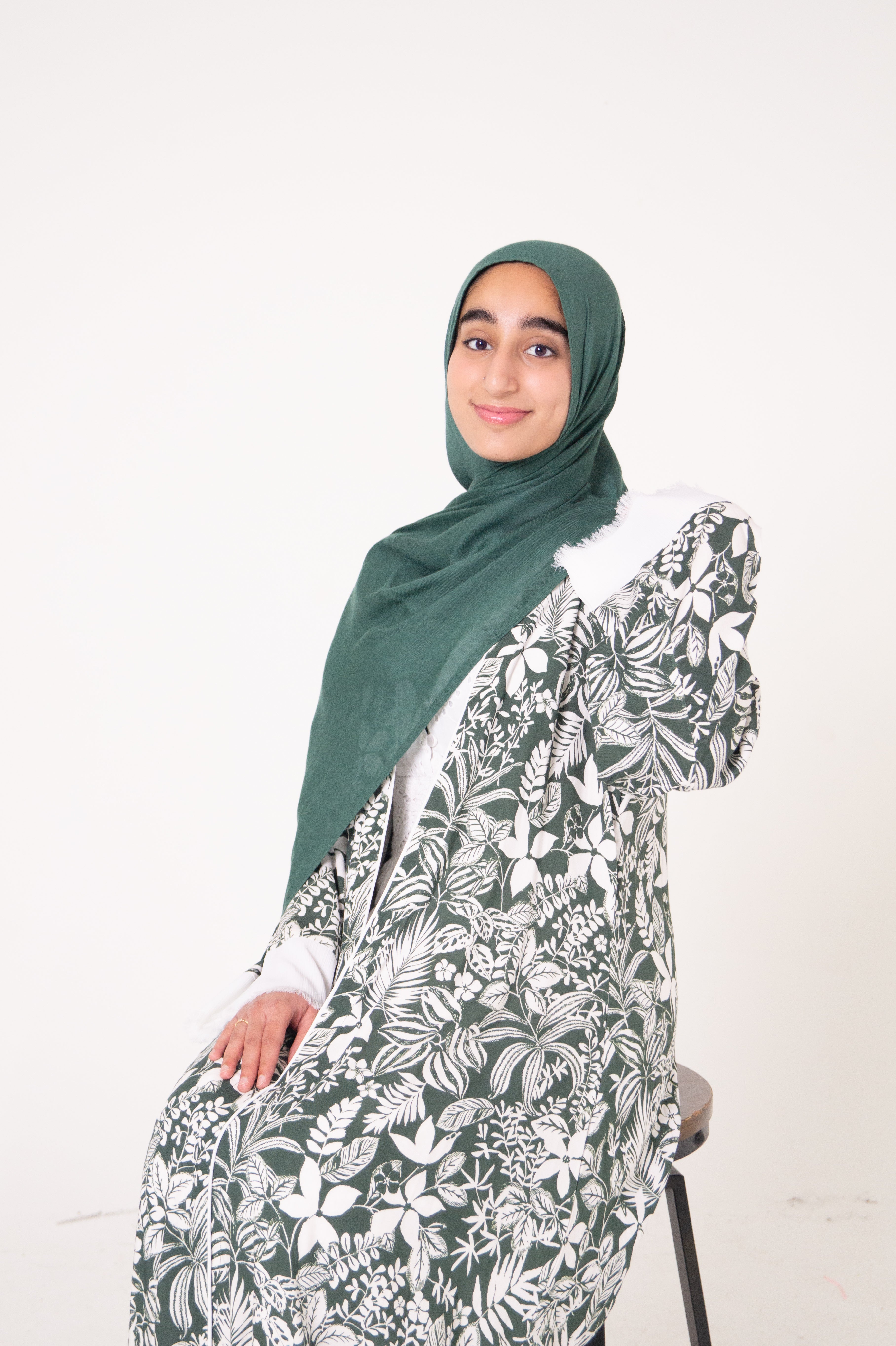 Verdant Cardigan Abaya