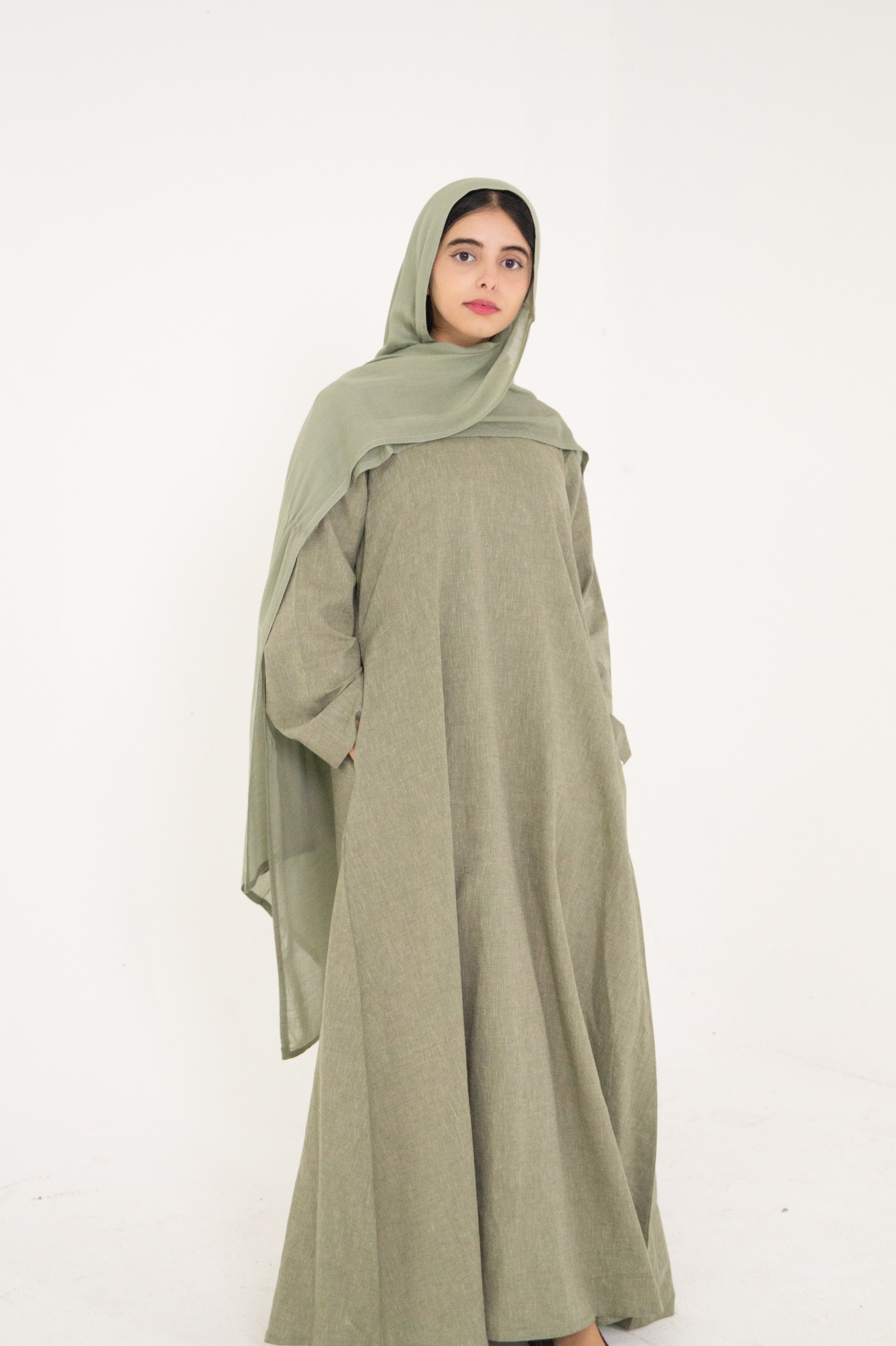 Sage Green Abaya