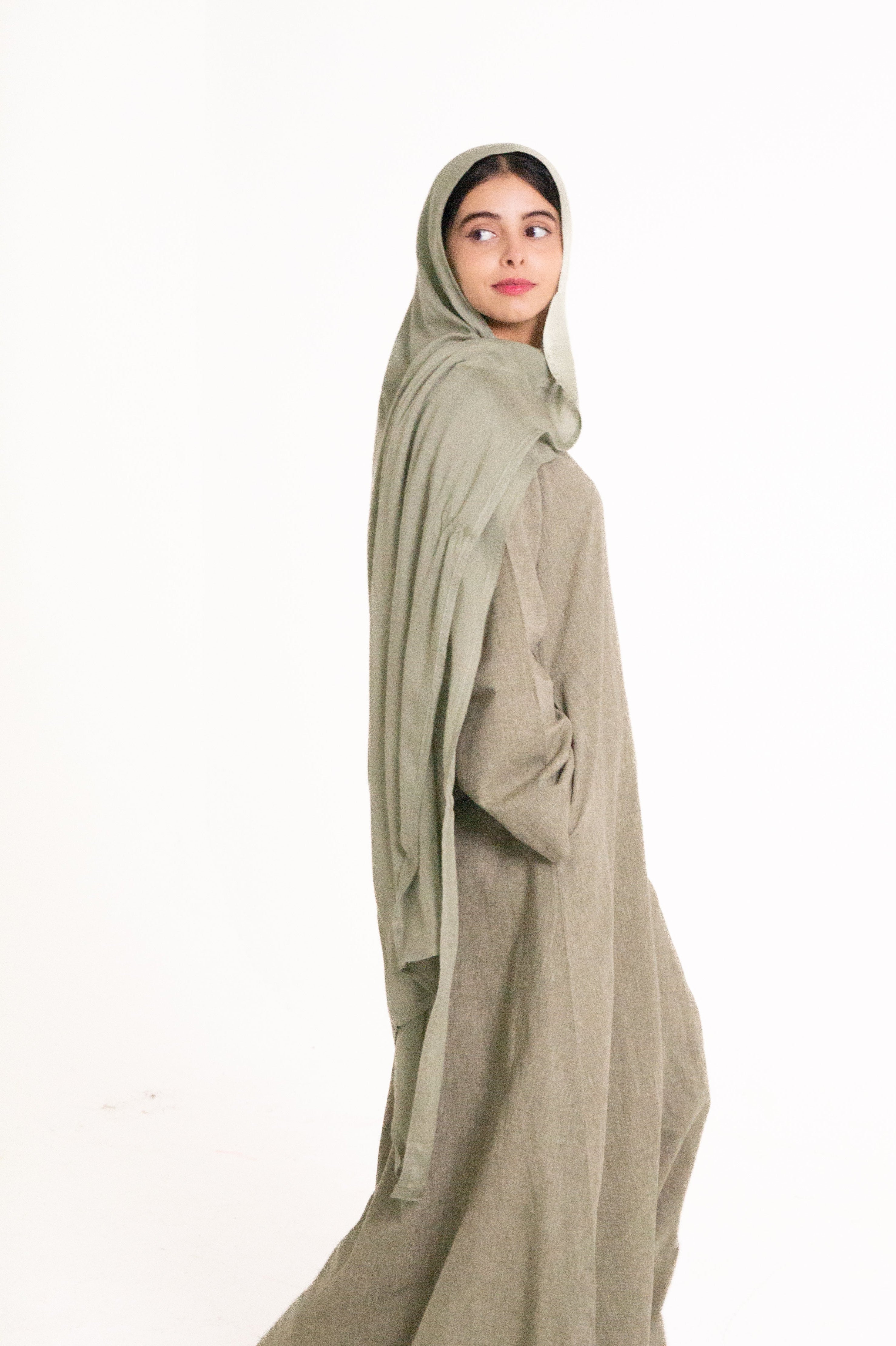 Sage Green Abaya