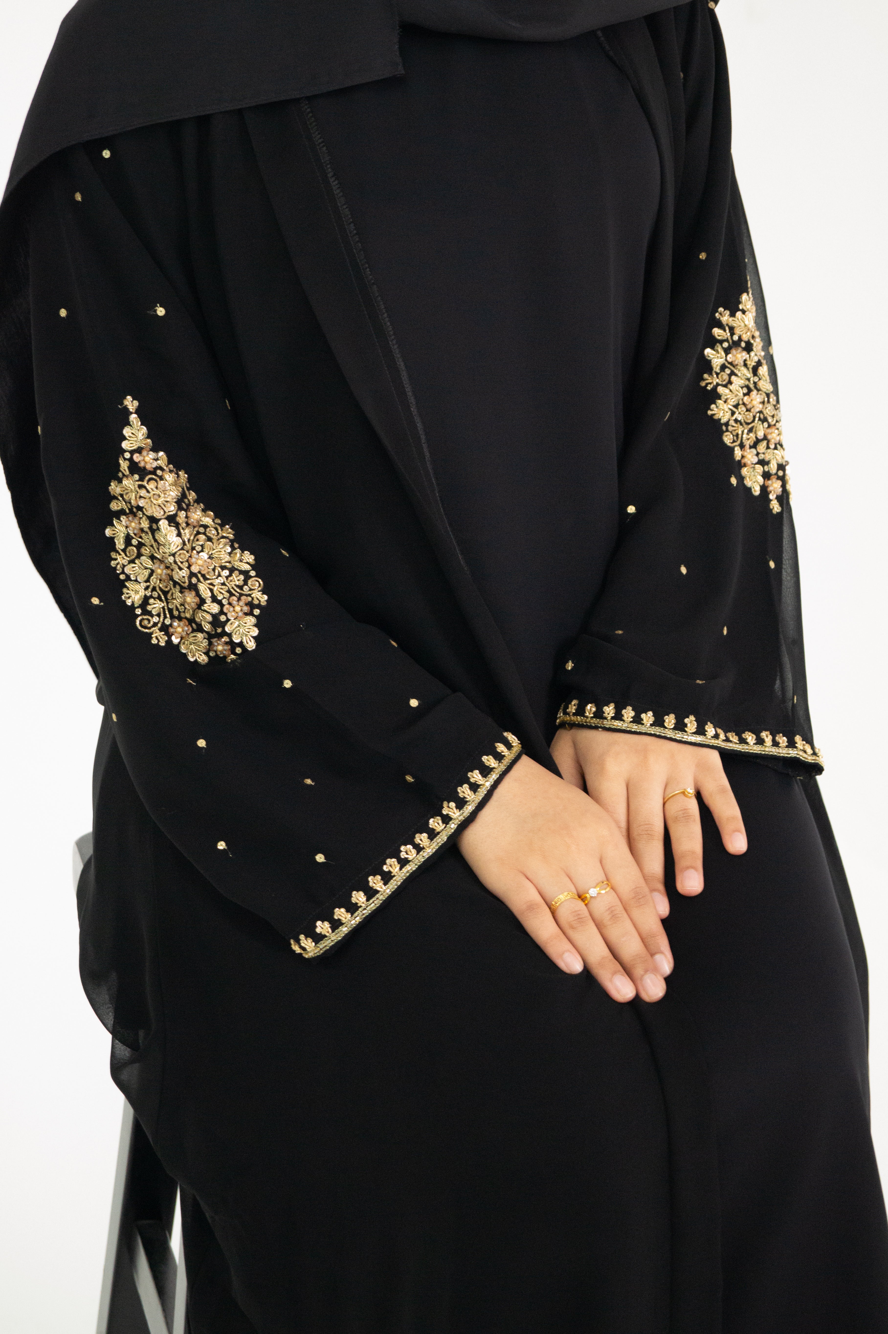 Moonlit Garden Abaya
