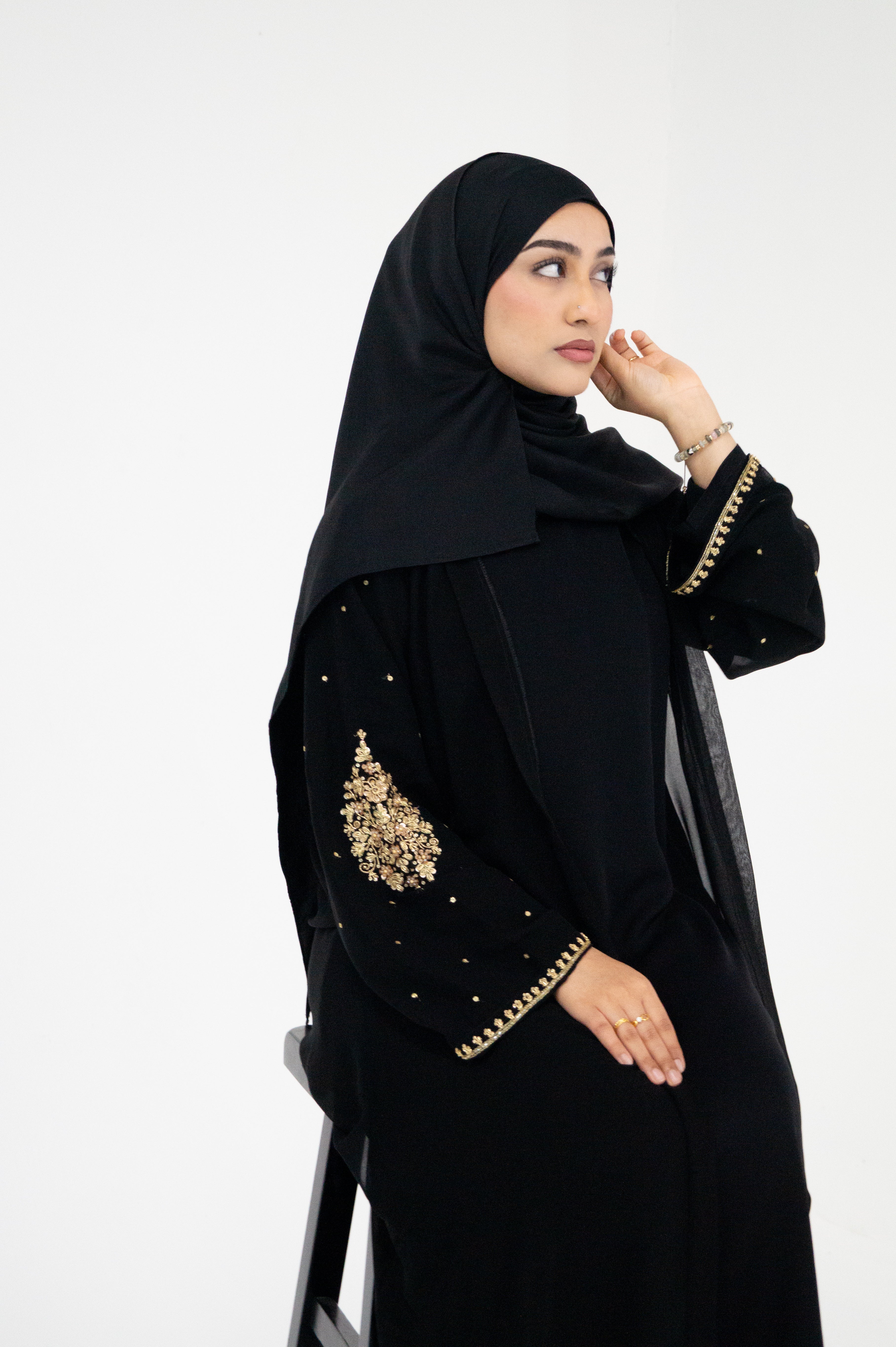 Moonlit Garden Abaya