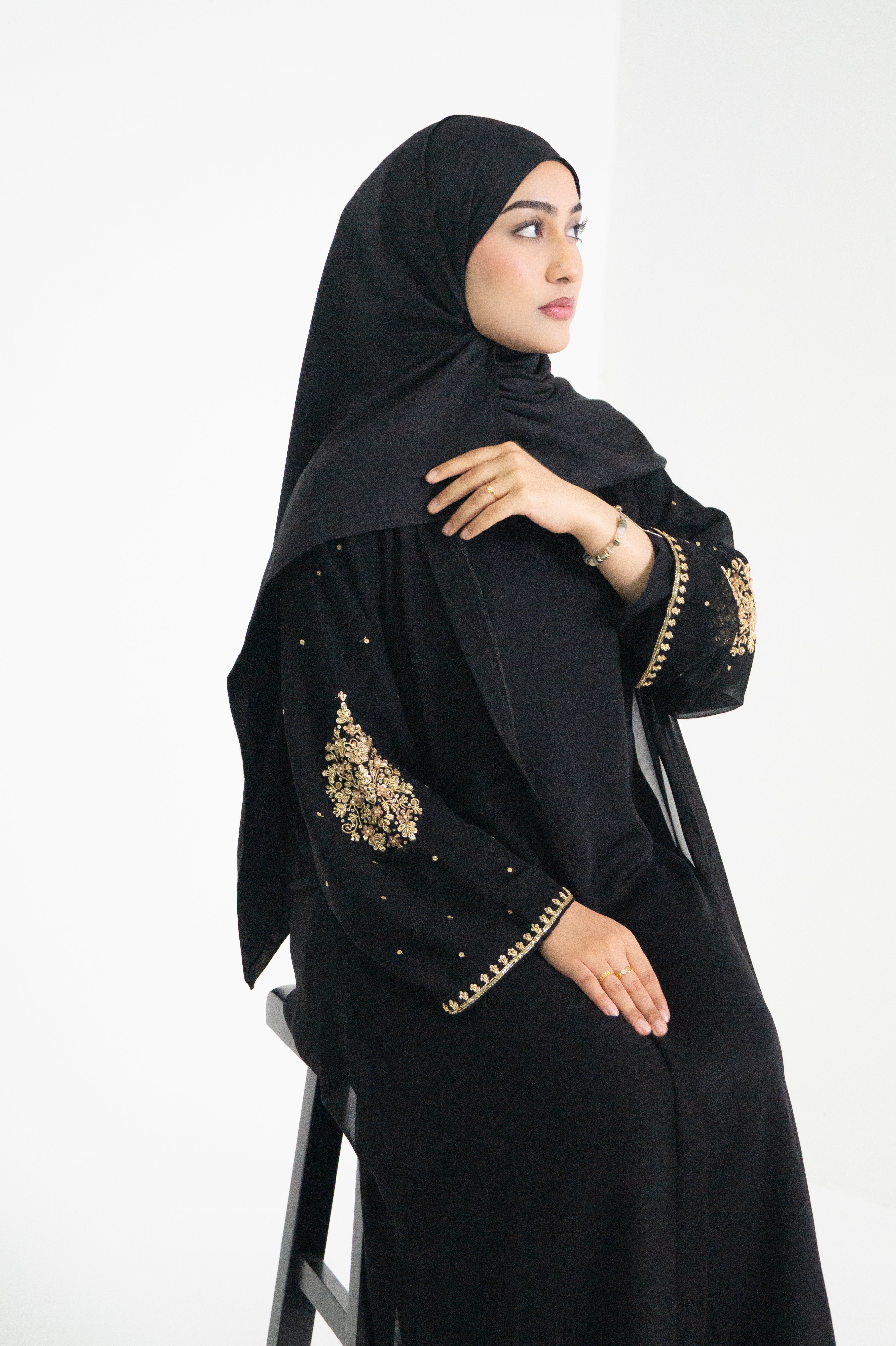 Moonlit Garden Abaya