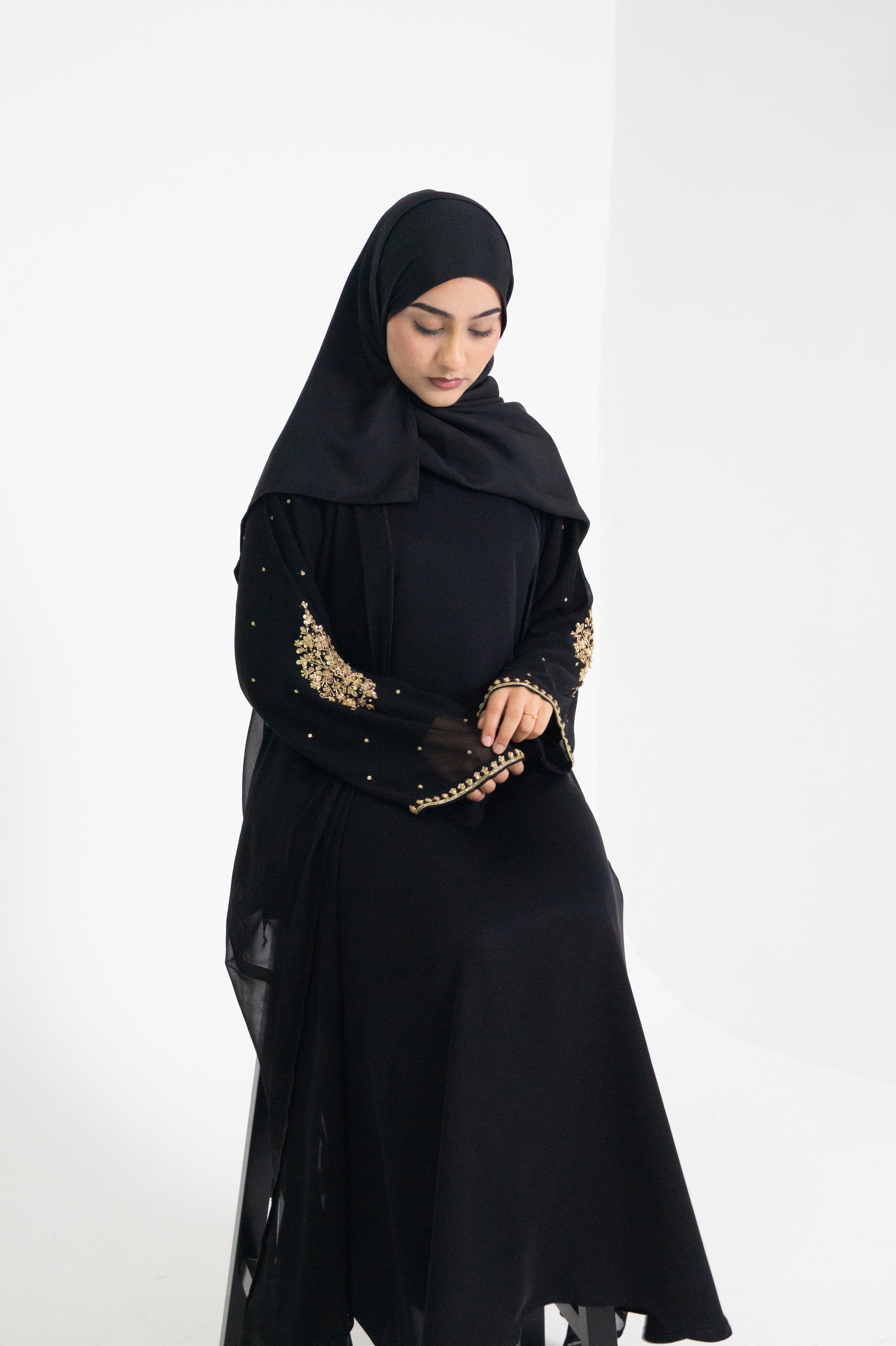Moonlit Garden Abaya