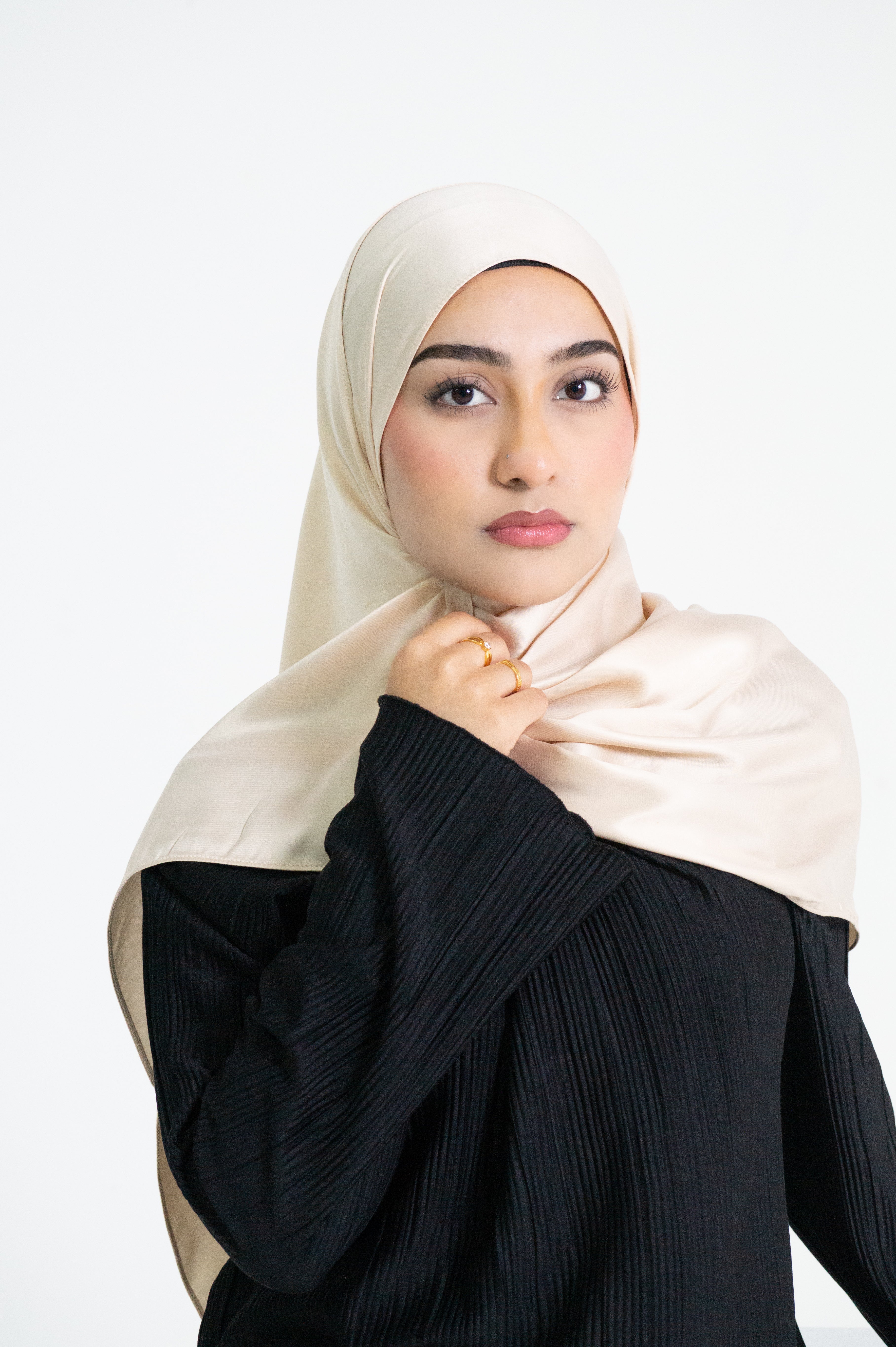 Soft Ivory Panda Silk