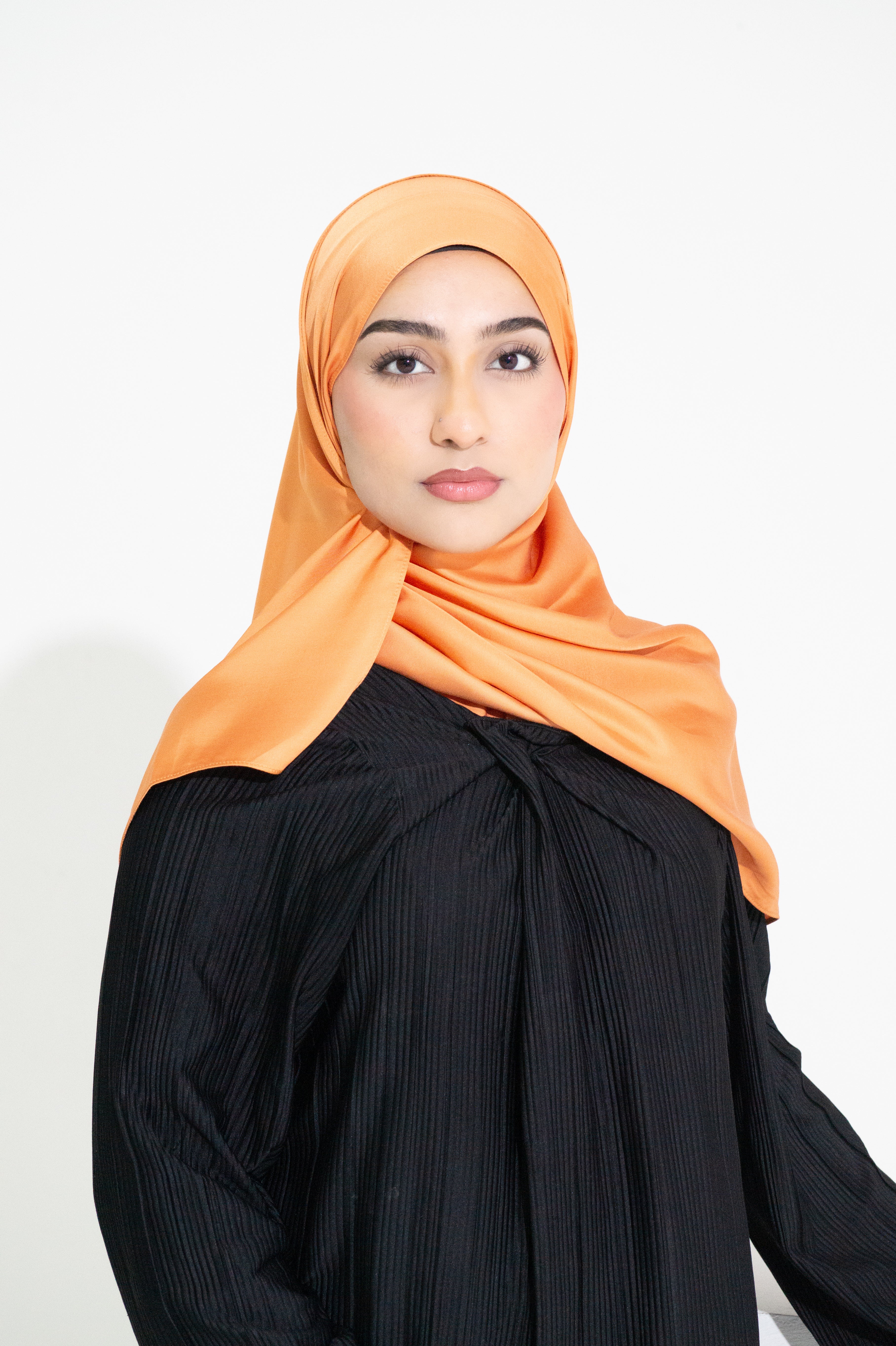 Apricot Glow Panda Silk