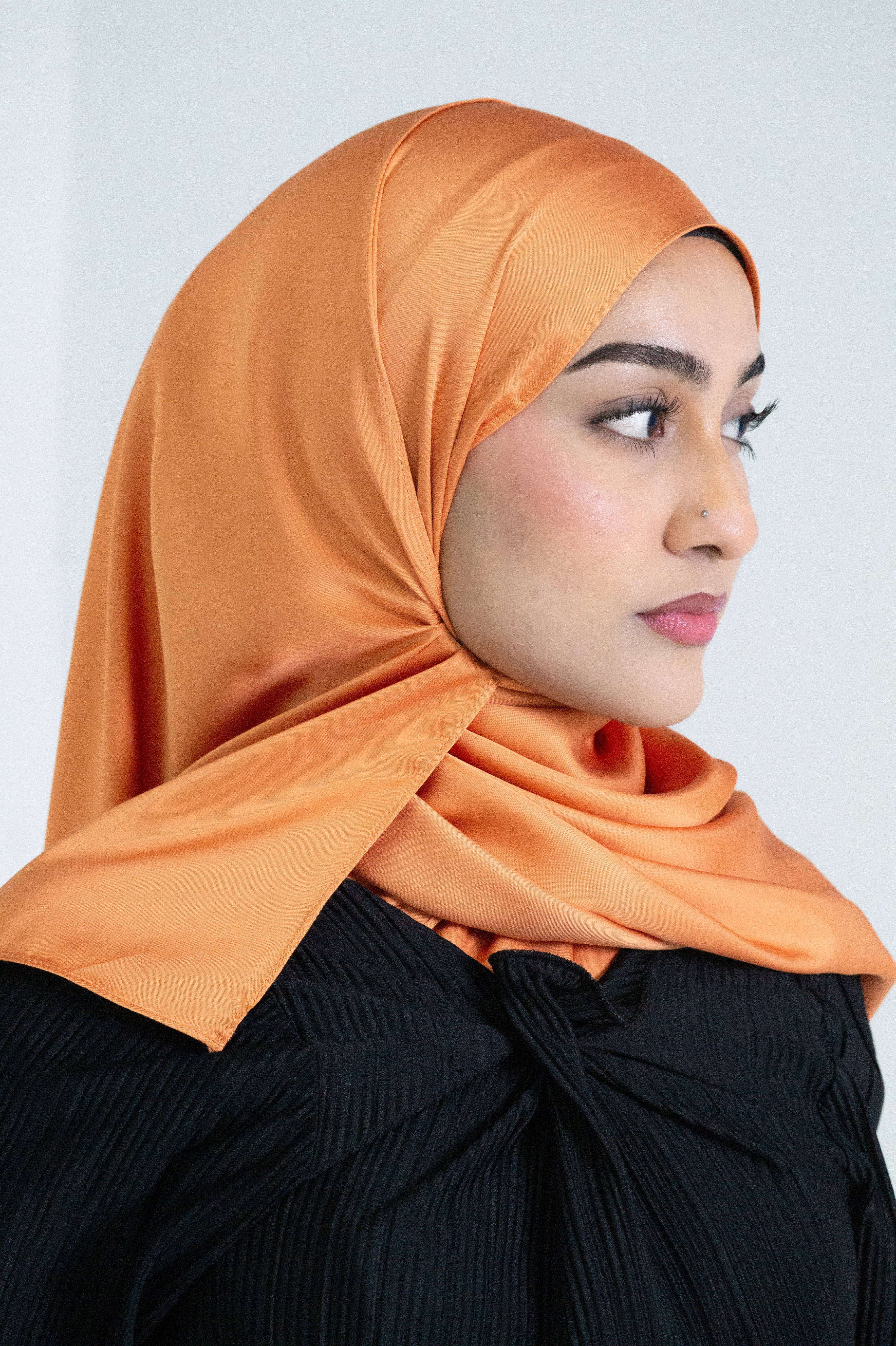 Apricot Glow Panda Silk