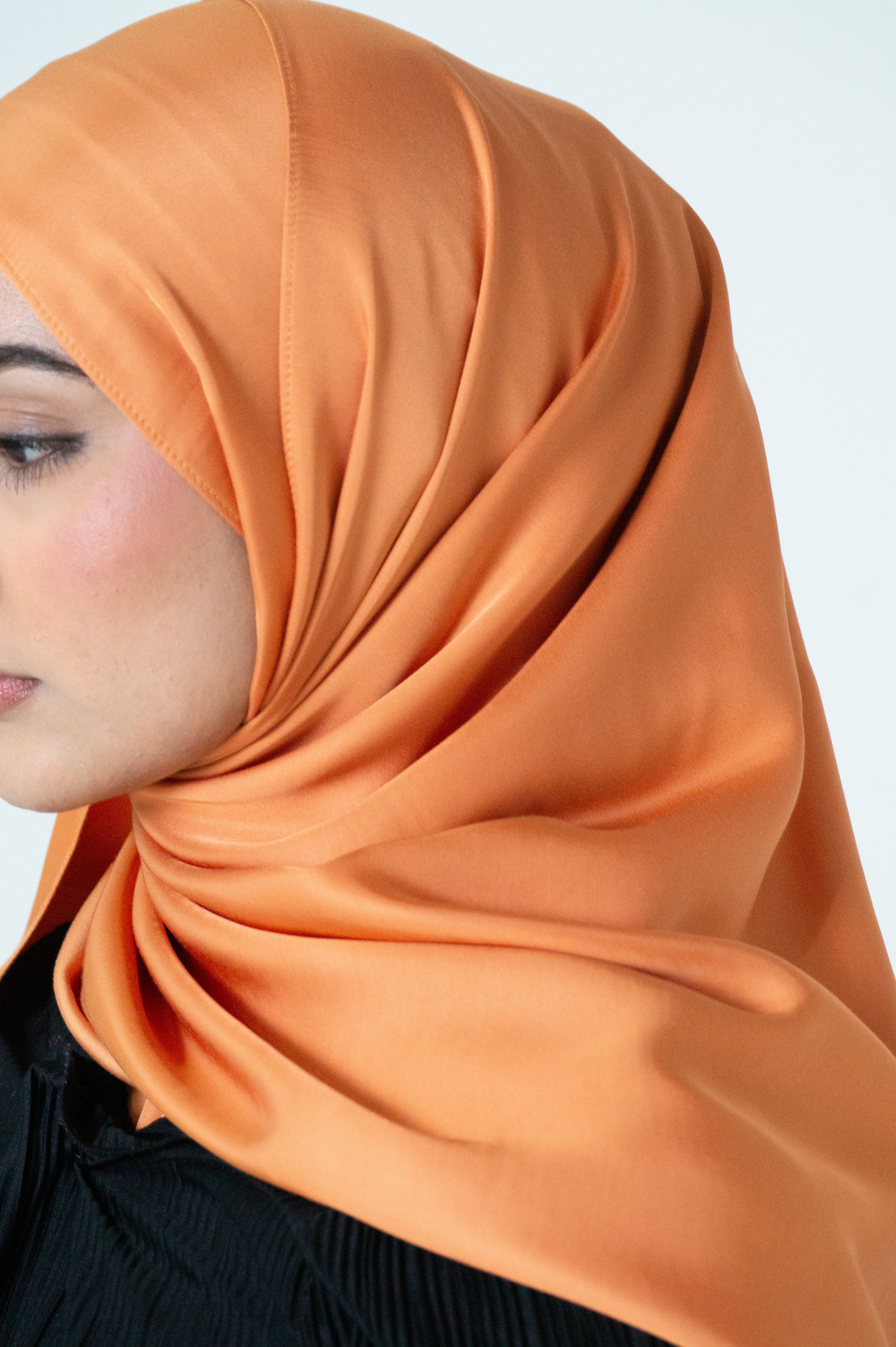 Apricot Glow Panda Silk