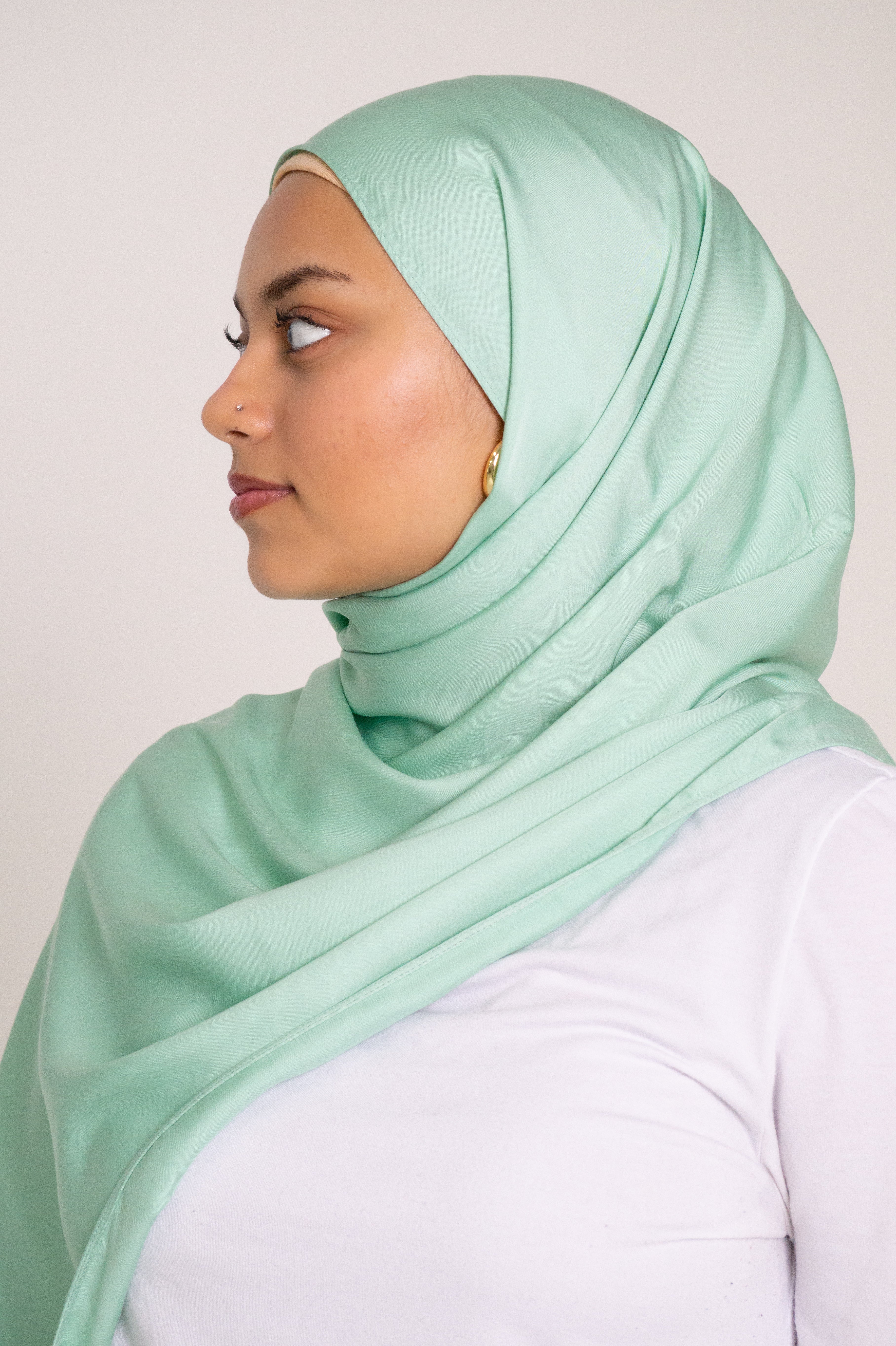 Mint Mist Panda Silk