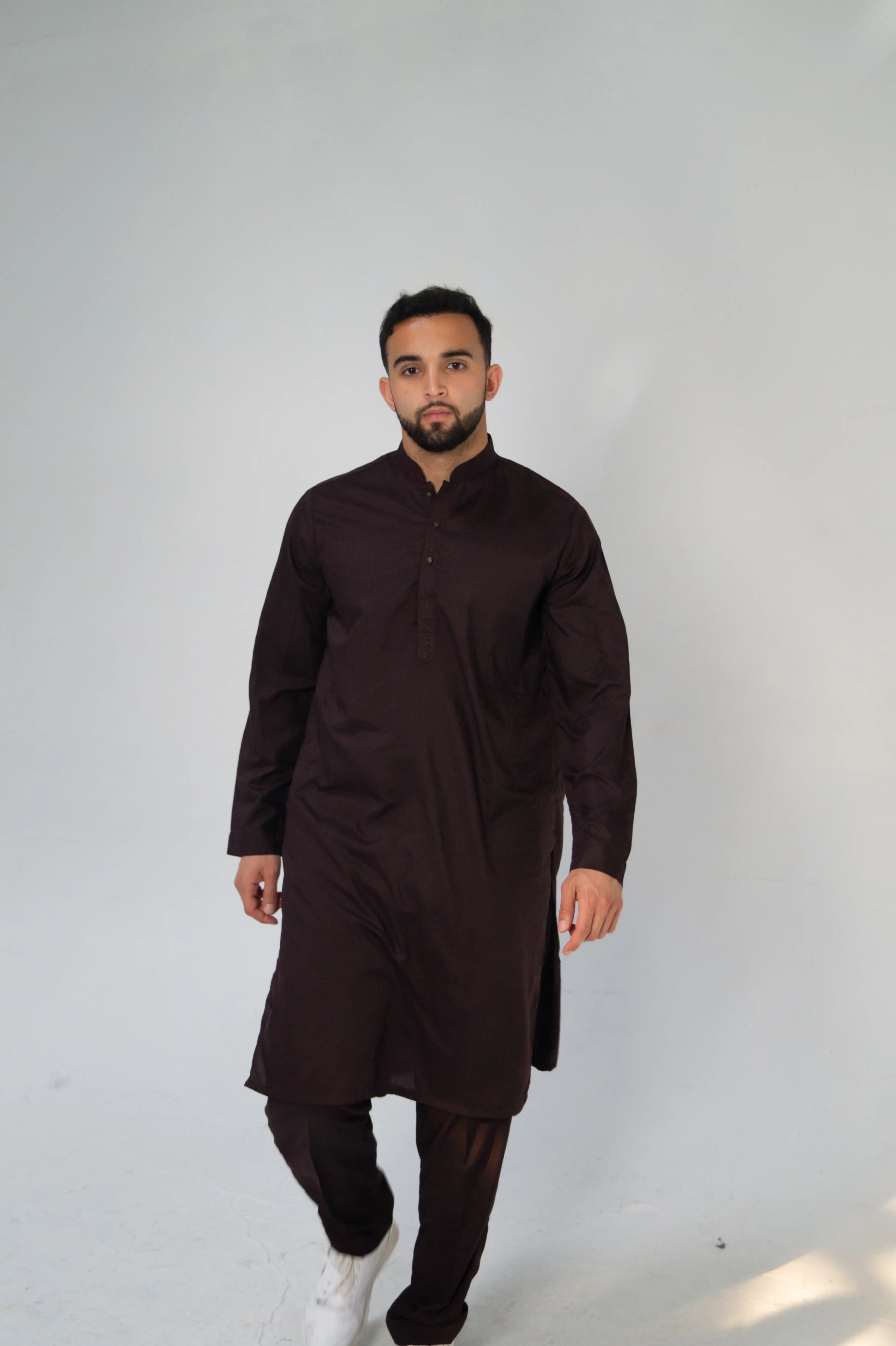 DeNative Kurta Set - Deep Plum